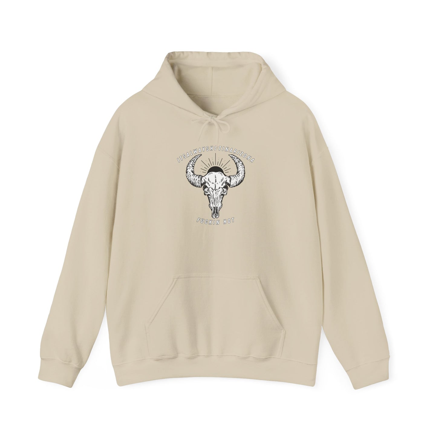 B/W Logo Unisex Heavy Blend™ Hooded Sweatshirt