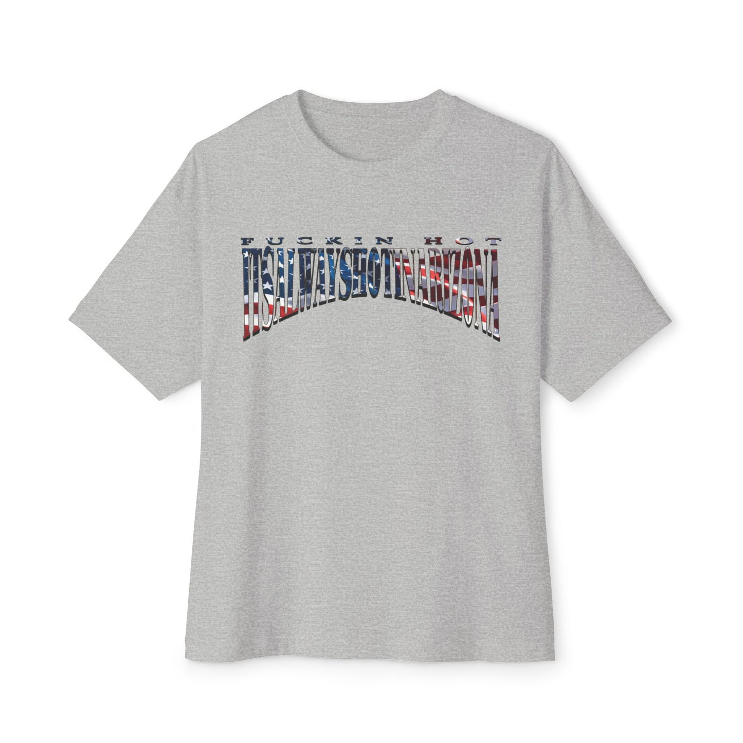 USA Flag REP Unisex OVERSIZED Boxy Tee