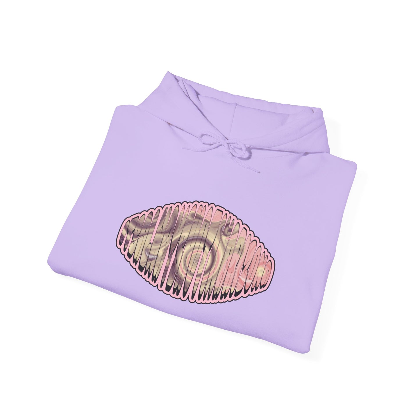 Pink/Purple Swirl Unisex Heavy Blend™ Hooded Sweatshirt