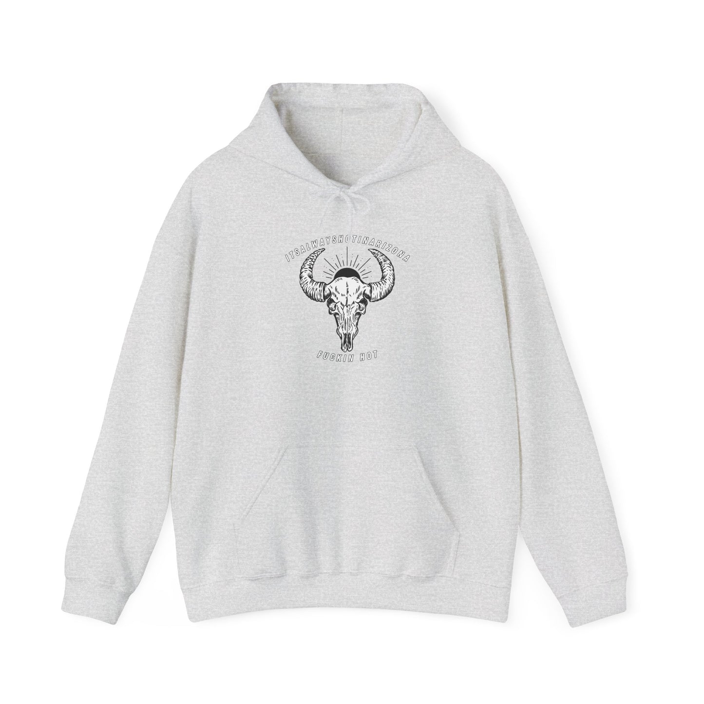 B/W Logo Unisex Heavy Blend™ Hooded Sweatshirt