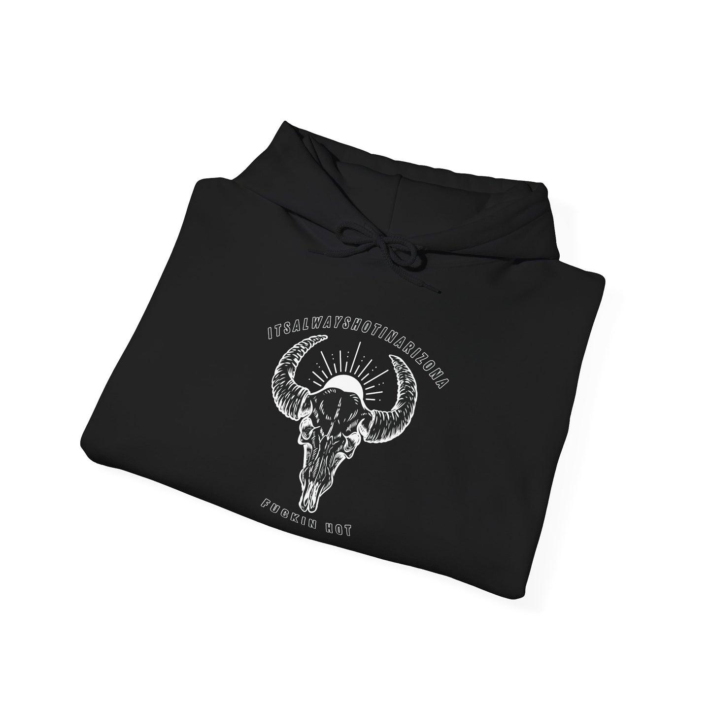 B/W Logo Unisex Heavy Blend™ Hooded Sweatshirt