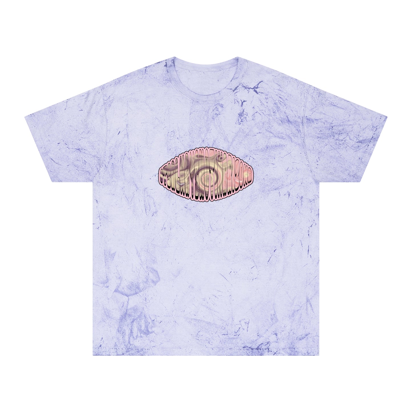 K.A.P (Purple & Pink Swirl) Unisex Color Blast T-Shirt