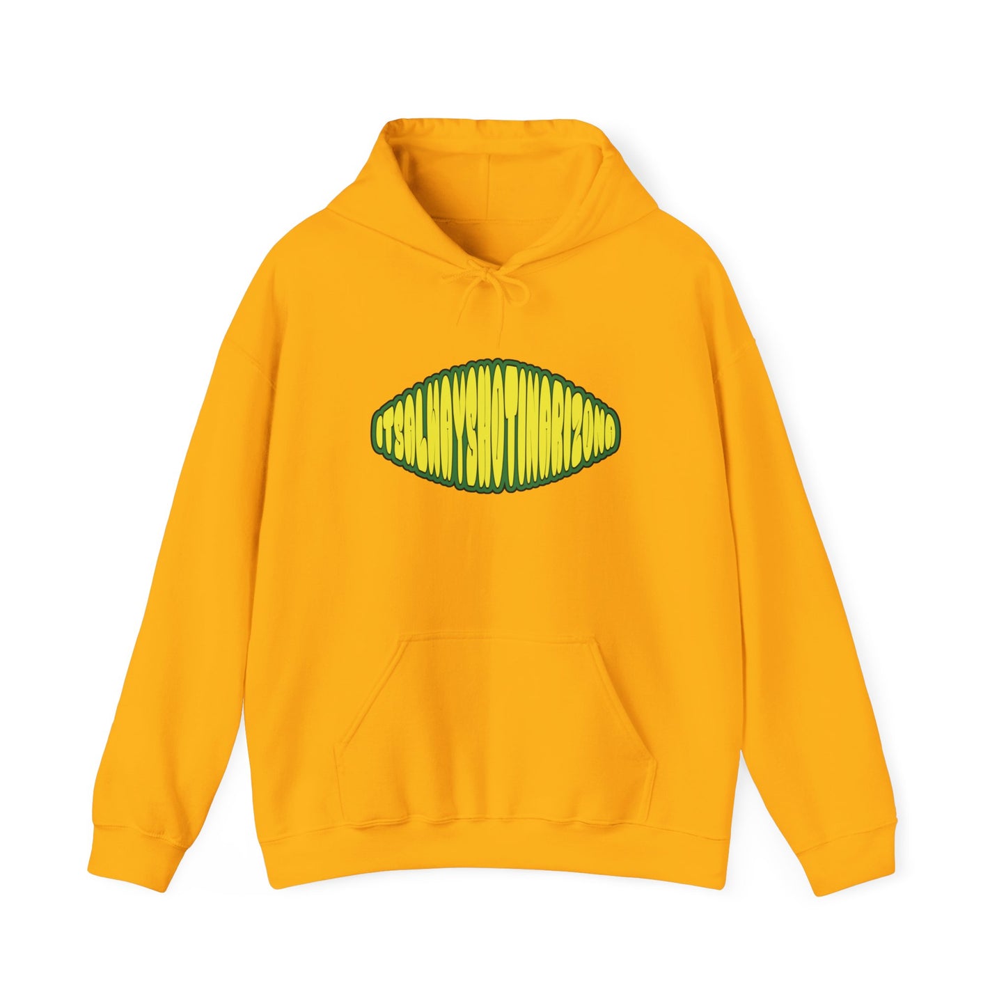 Bubble Logo (Green & Yellow) Unisex Heavy Blend™ Hooded Sweatshirt