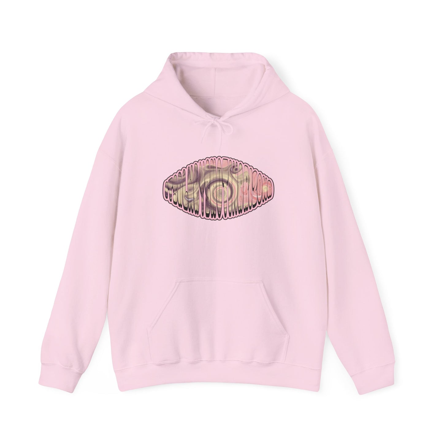 Pink/Purple Swirl Unisex Heavy Blend™ Hooded Sweatshirt