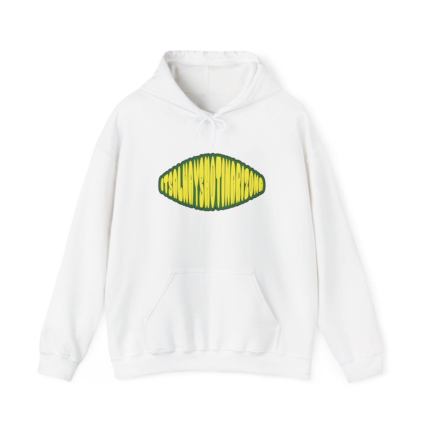 Bubble Logo (Green & Yellow) Unisex Heavy Blend™ Hooded Sweatshirt