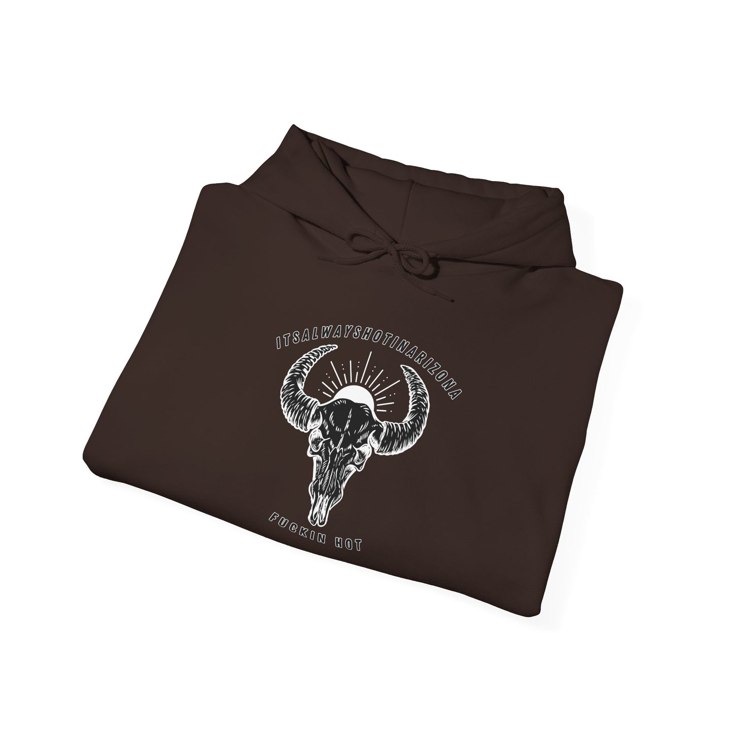 B/W Logo Unisex Heavy Blend™ Hooded Sweatshirt