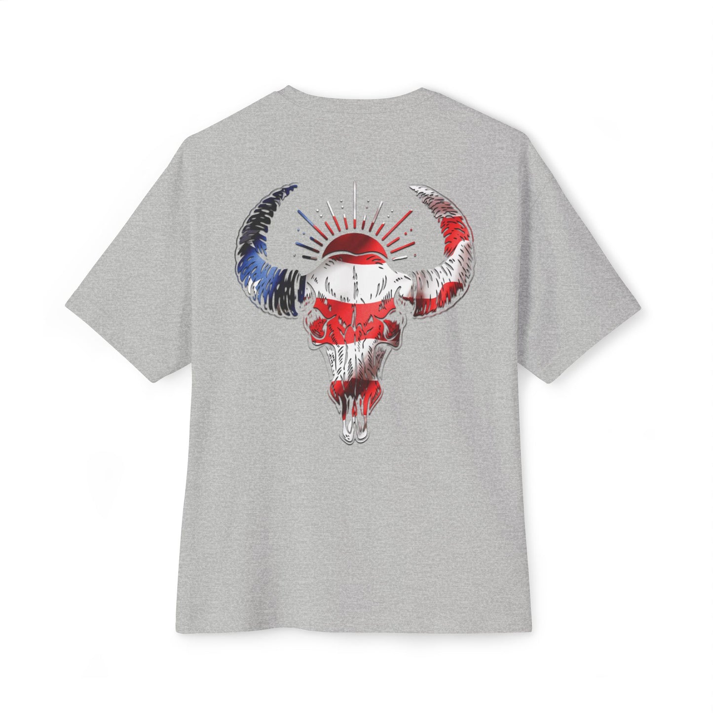 USA Flag REP Unisex OVERSIZED Boxy Tee