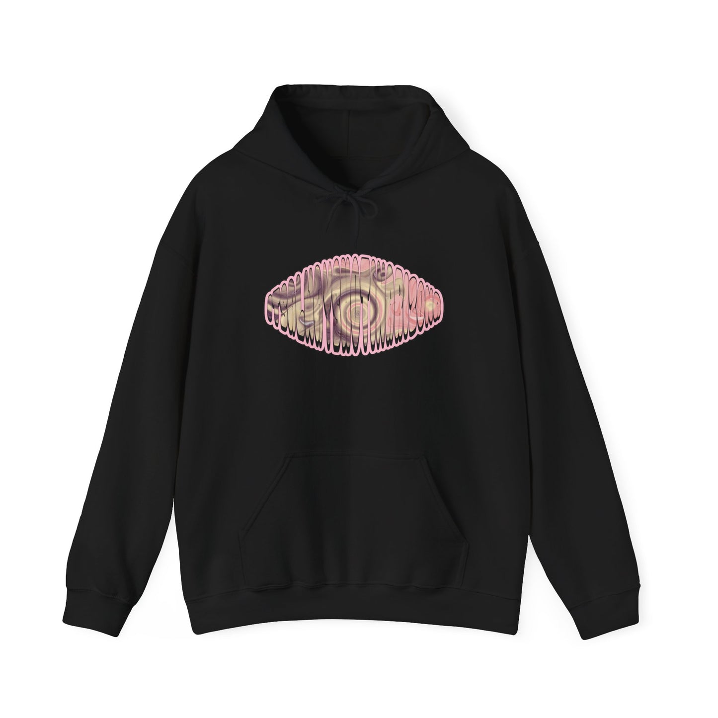 Pink/Purple Swirl Unisex Heavy Blend™ Hooded Sweatshirt