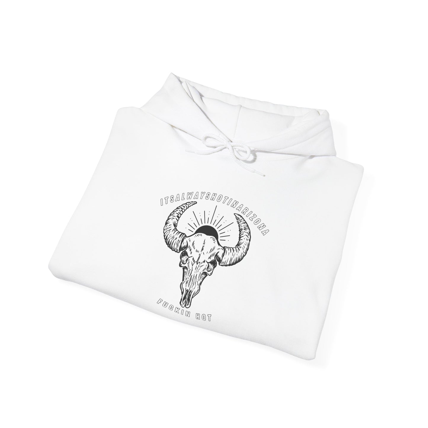 B/W Logo Unisex Heavy Blend™ Hooded Sweatshirt