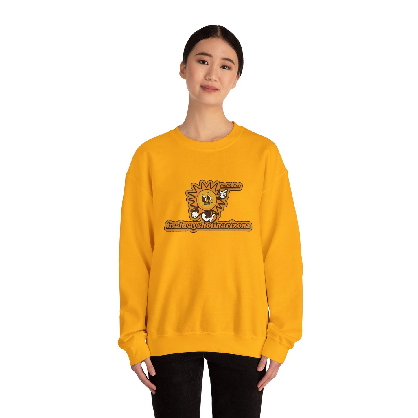Sunshine Spritz Unisex Heavy Blend™ Crewneck Sweatshirt