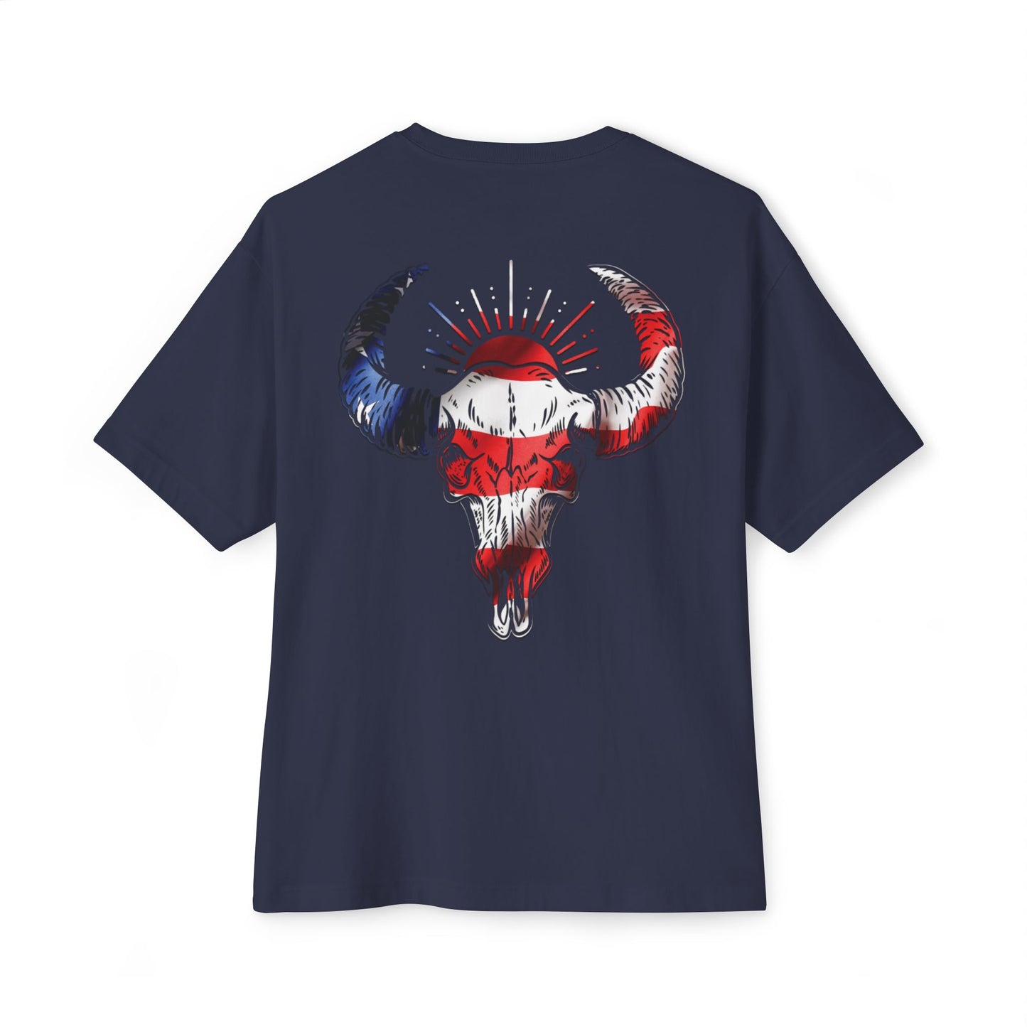 USA Flag REP Unisex OVERSIZED Boxy Tee