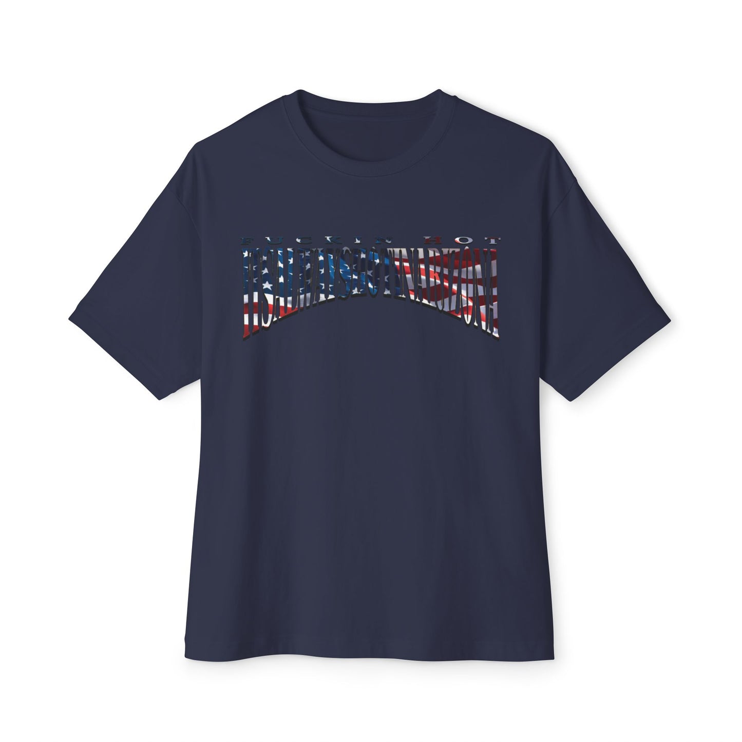 USA Flag REP Unisex OVERSIZED Boxy Tee