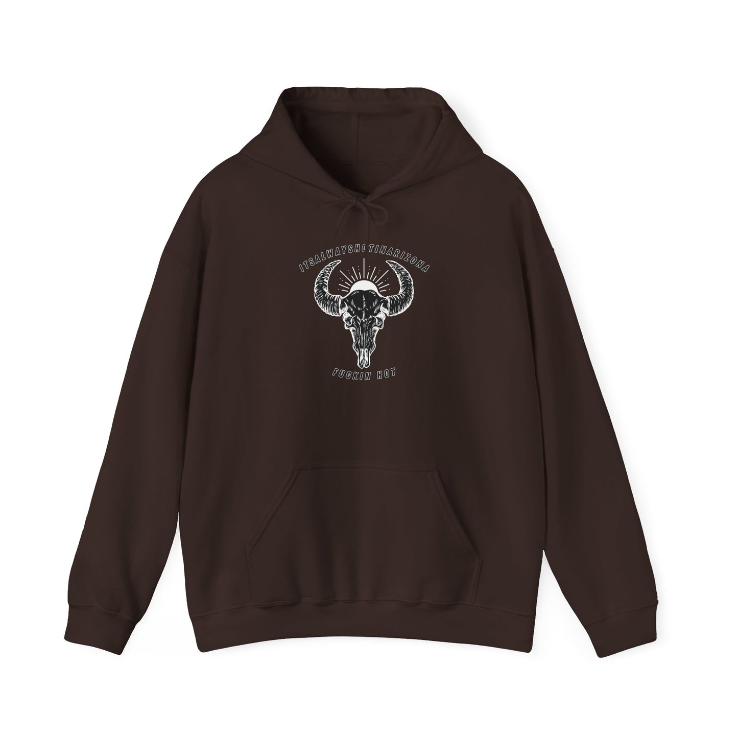 B/W Logo Unisex Heavy Blend™ Hooded Sweatshirt