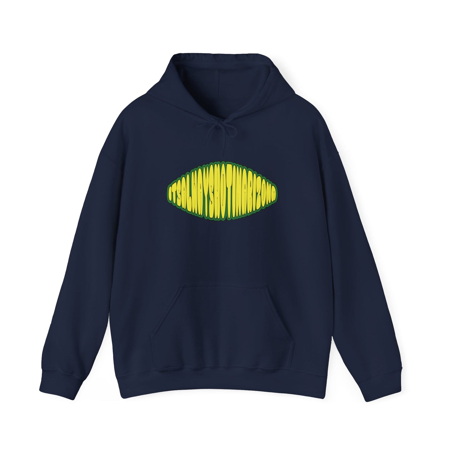 Bubble Logo (Green & Yellow) Unisex Heavy Blend™ Hooded Sweatshirt