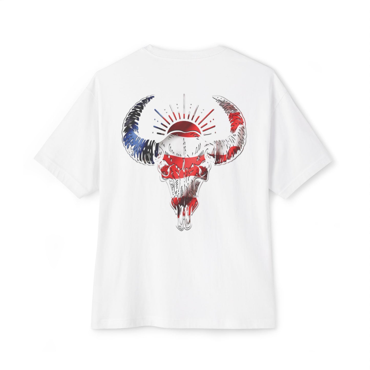 USA Flag REP Unisex OVERSIZED Boxy Tee