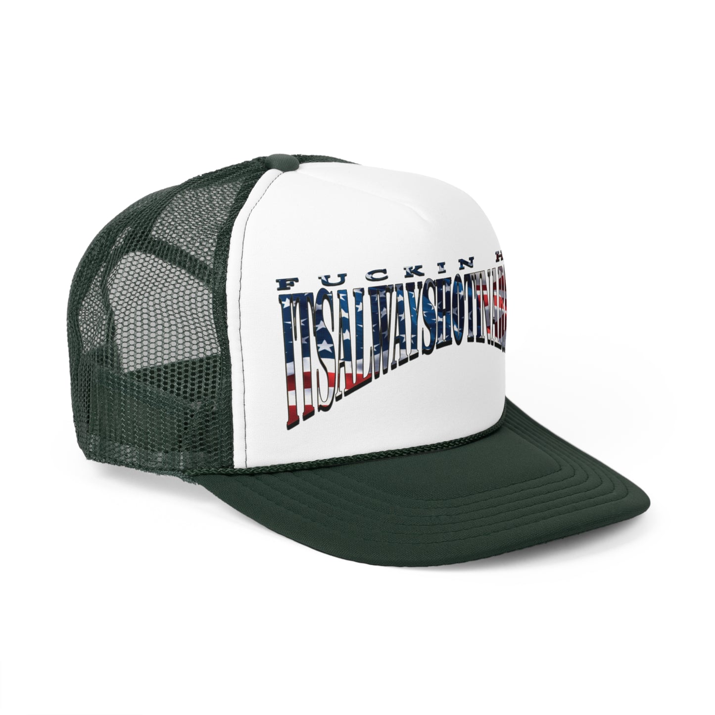 USA Flag REP Trucker Caps