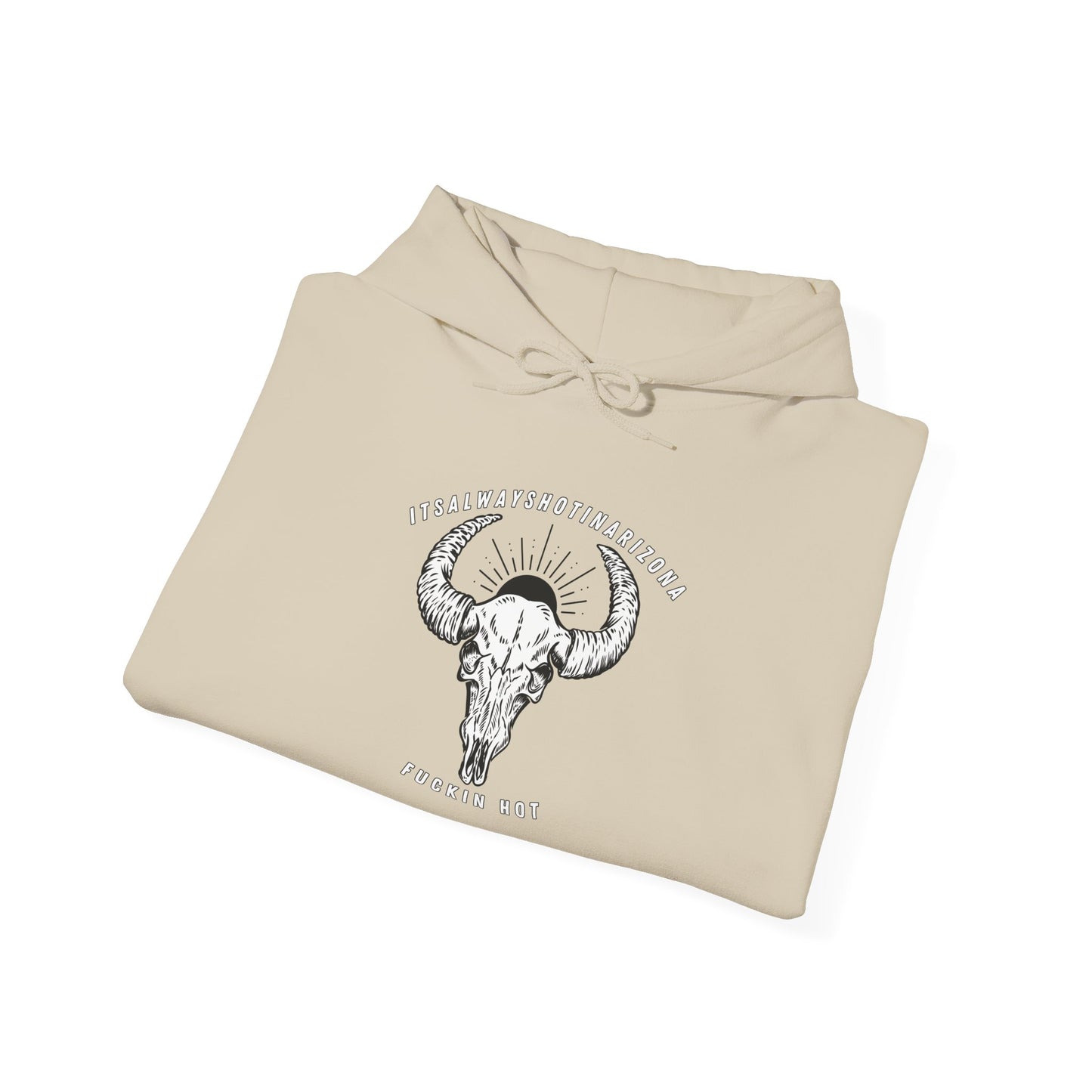 B/W Logo Unisex Heavy Blend™ Hooded Sweatshirt