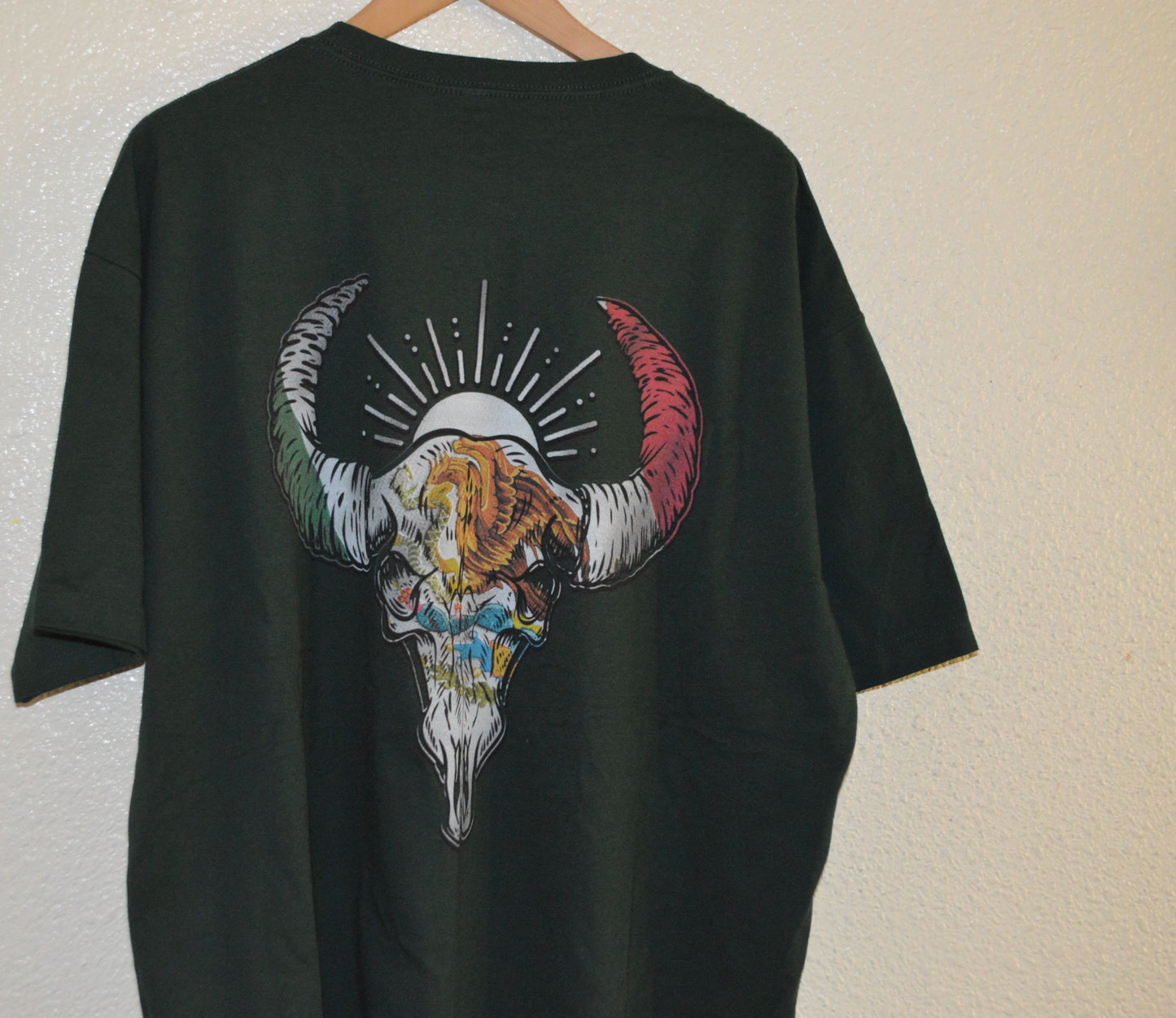 MEX Flag REP Unisex OVERSIZED Boxy Tee