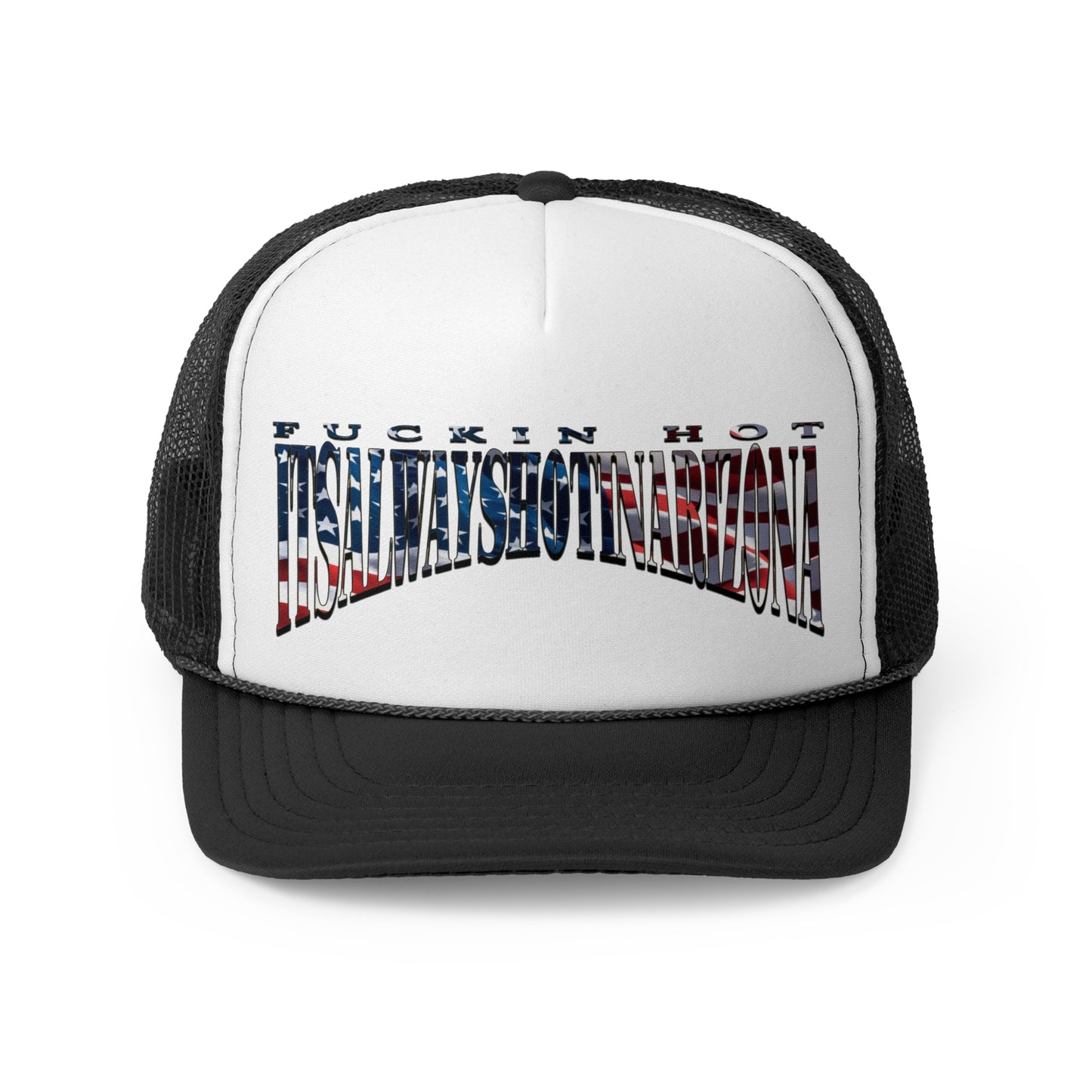 USA Flag REP Trucker Caps