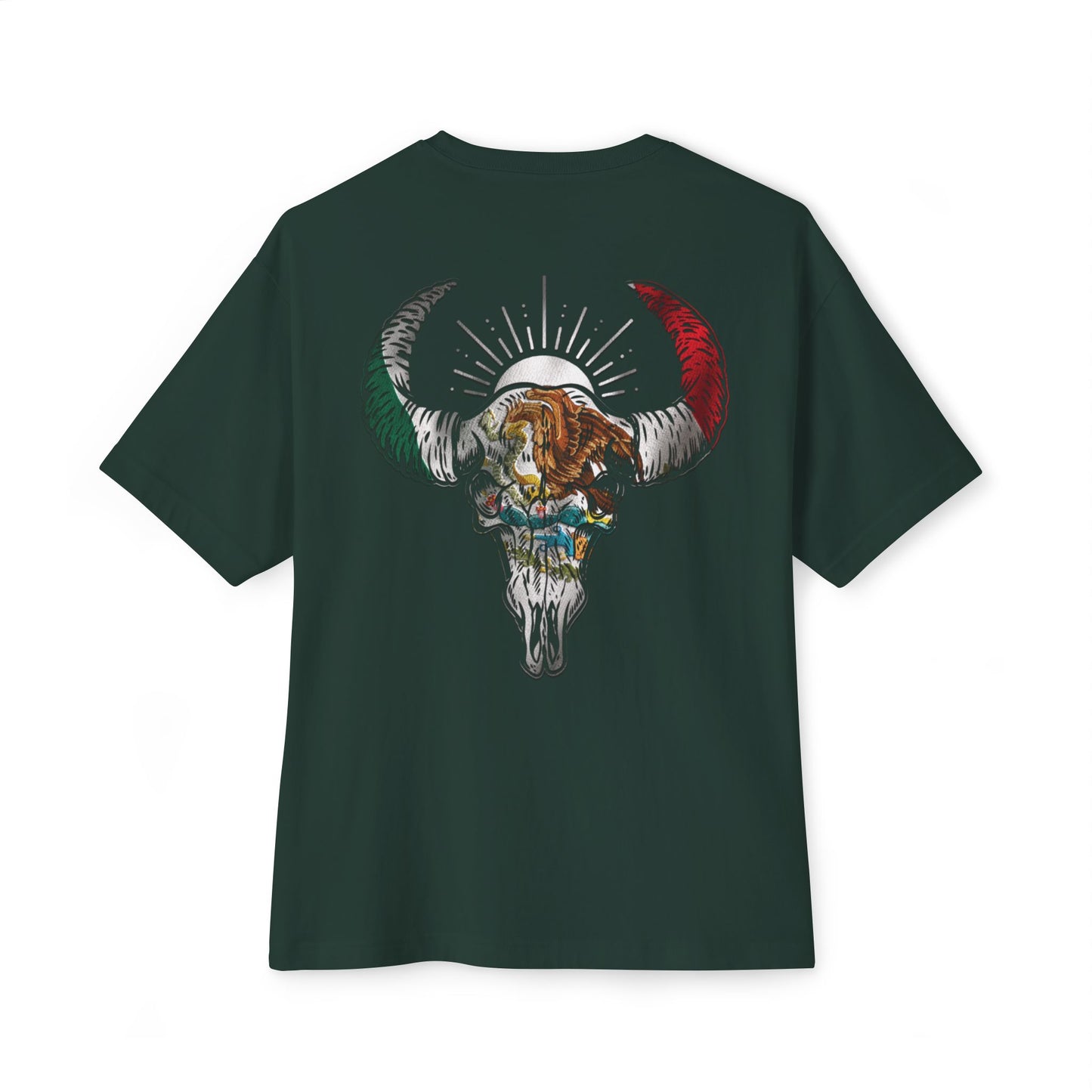 MEX Flag REP Unisex OVERSIZED Boxy Tee