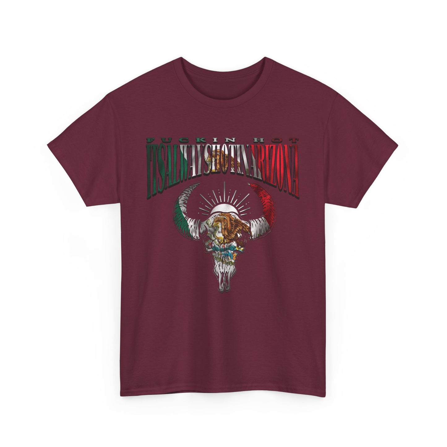 MEX Flag REP Unisex Heavy Cotton Tee