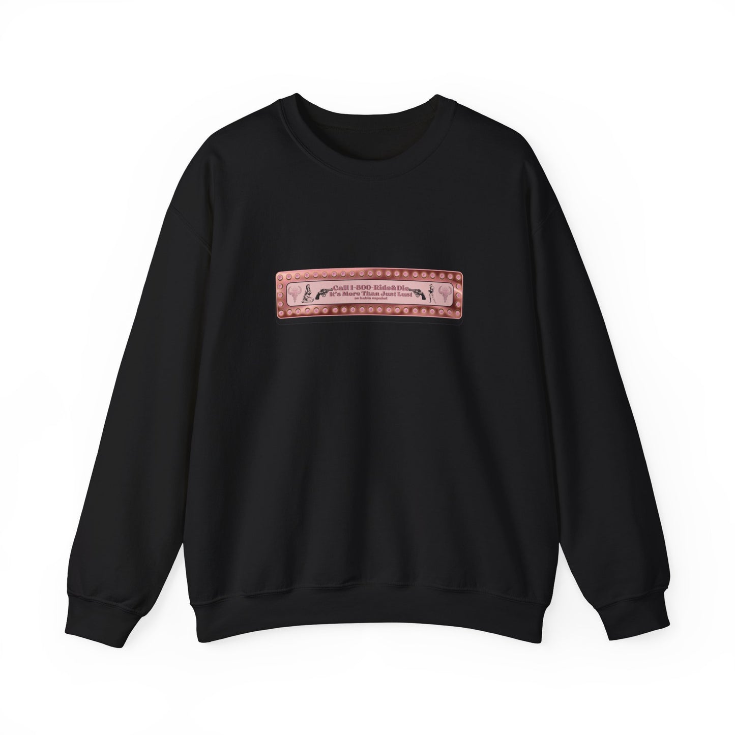 1(800) Ride & Die (Rose Gold) Unisex Heavy Blend™ Crewneck Sweatshirt