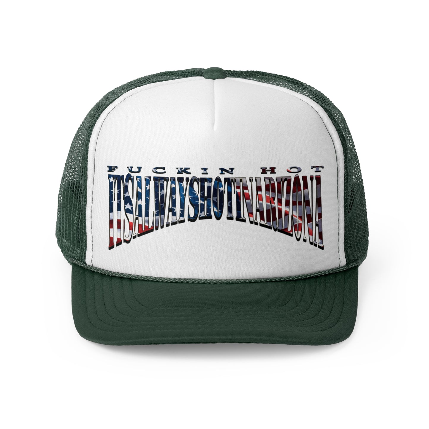USA Flag REP Trucker Caps