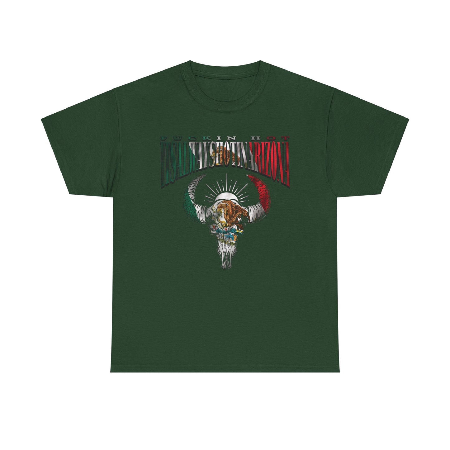 MEX Flag REP Unisex Heavy Cotton Tee