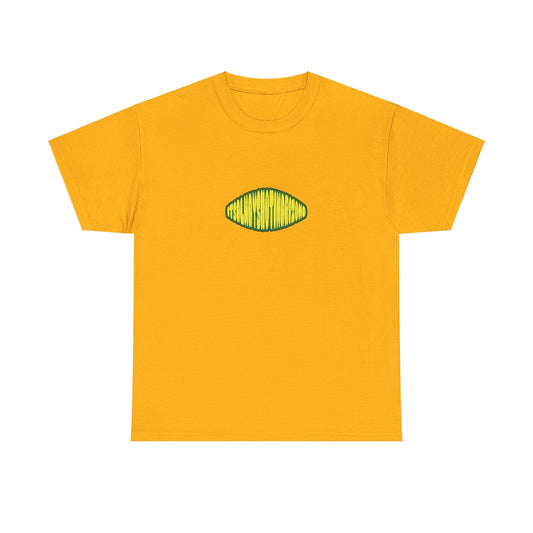 Bubble Logo (Green & Yellow) Unisex Heavy Cotton Tee