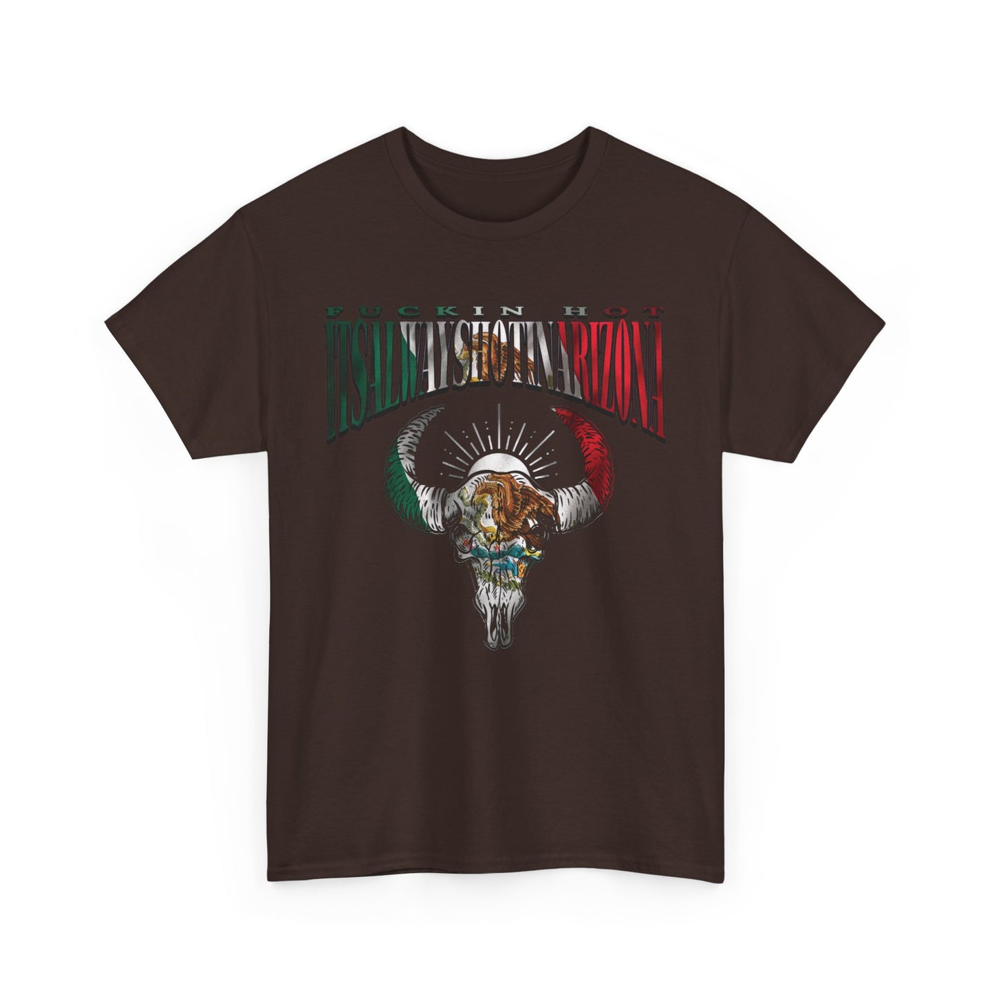 MEX Flag REP Unisex Heavy Cotton Tee