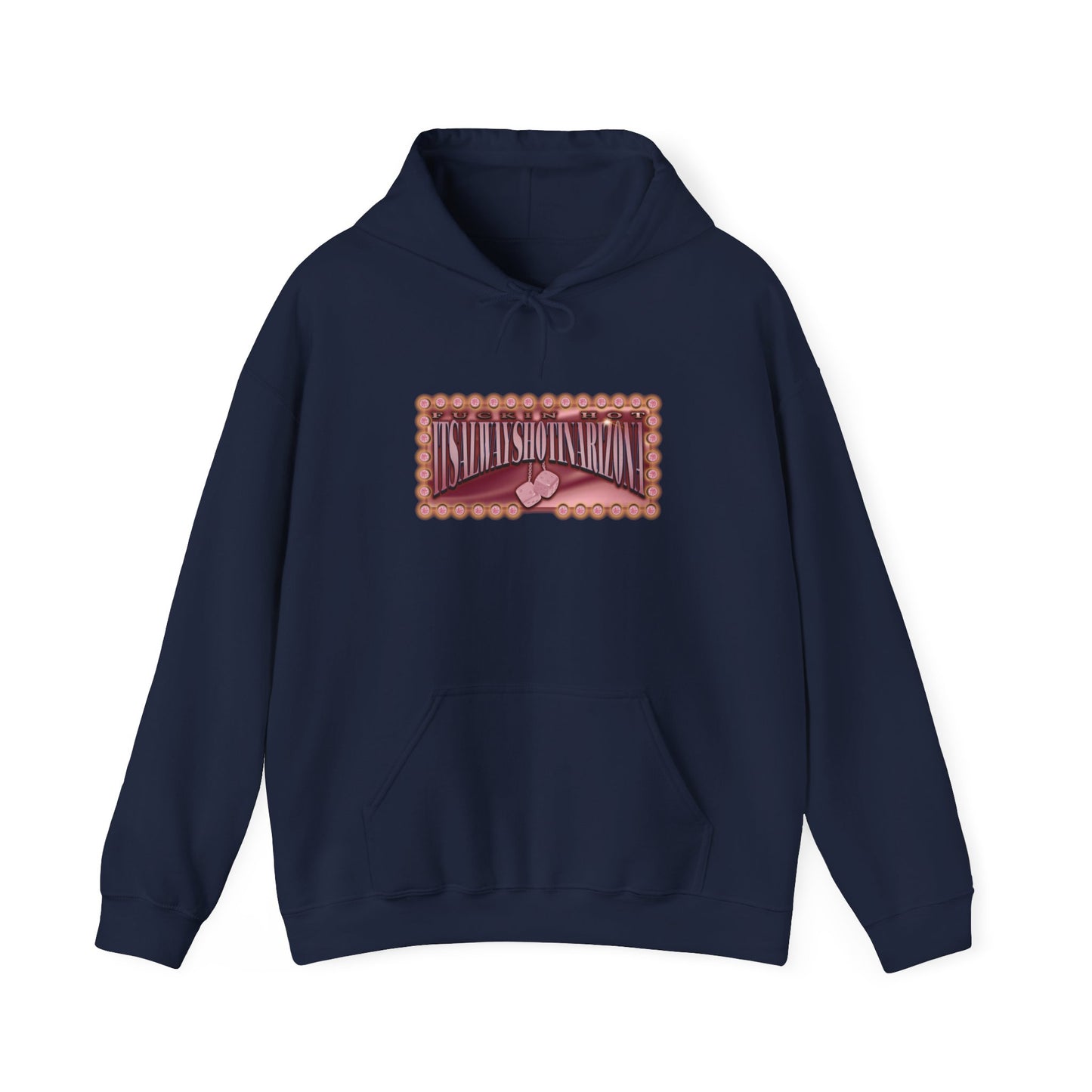 Rose Gold Vanity Logo Unisex Heavy Blend™ Hooded Sweatshirt