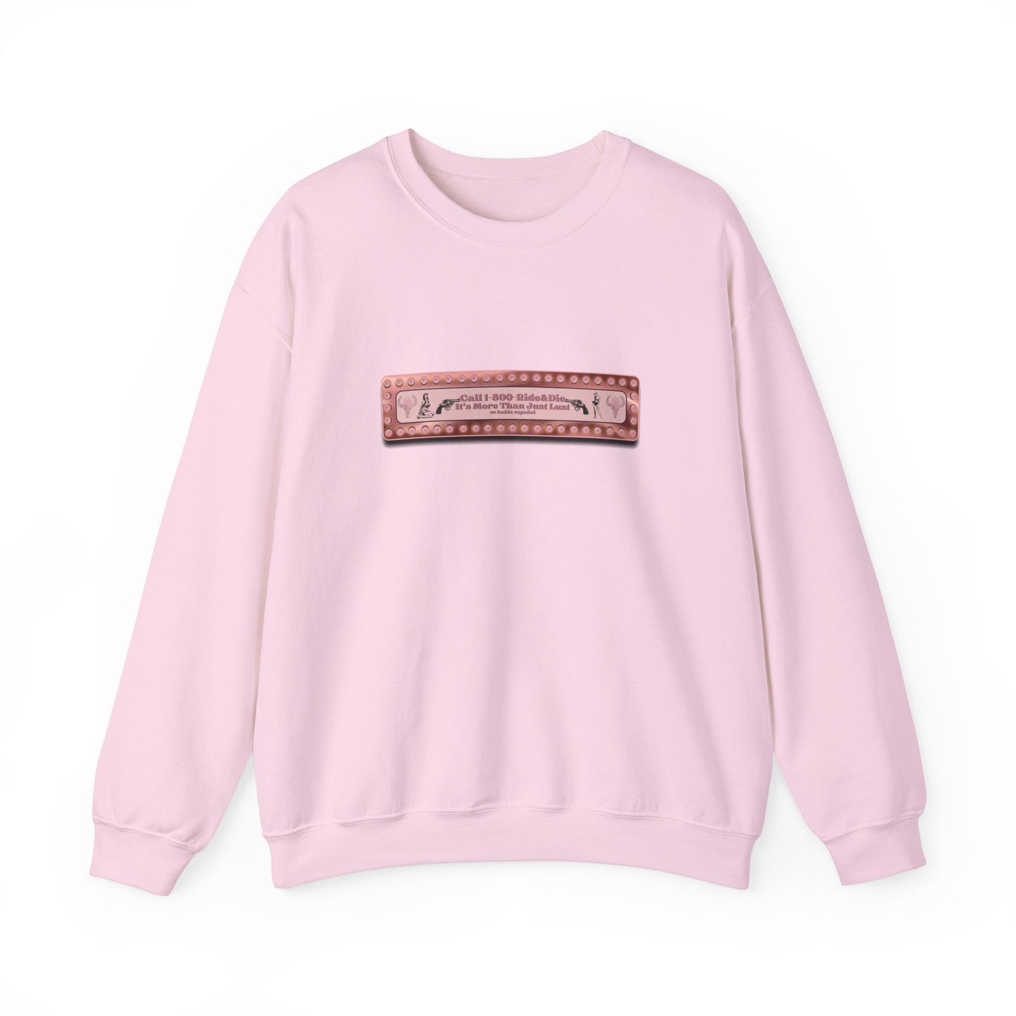 1(800) Ride & Die (Rose Gold) Unisex Heavy Blend™ Crewneck Sweatshirt