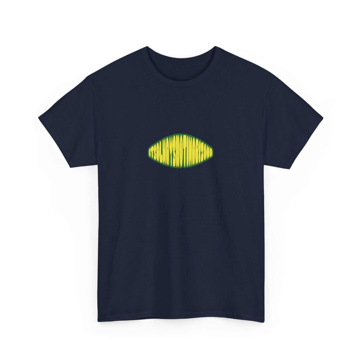 Bubble Logo (Green & Yellow) Unisex Heavy Cotton Tee