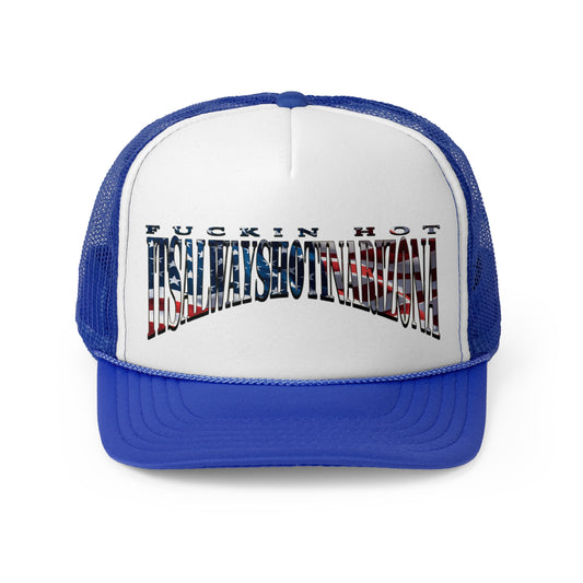 USA Flag REP Trucker Caps