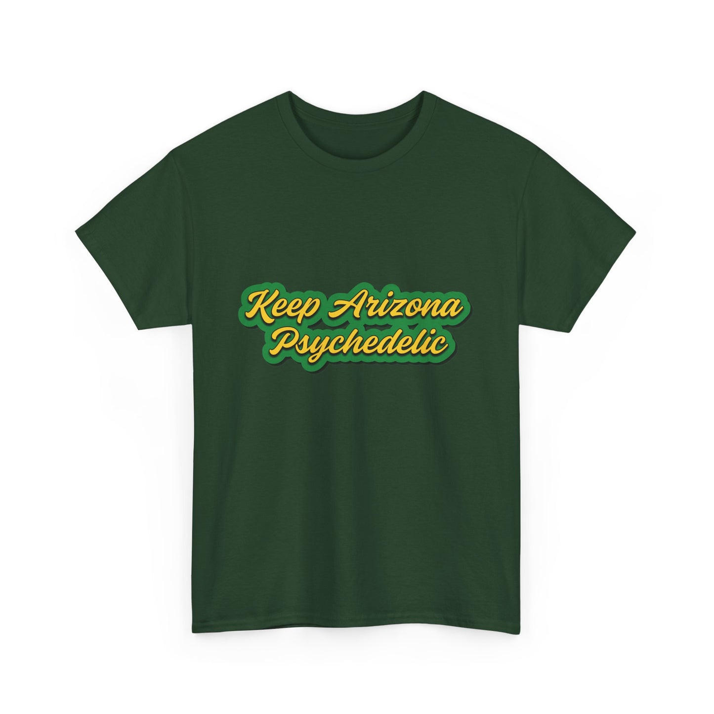 K.A.P (Green & Yellow) Unisex Heavy Cotton Tee