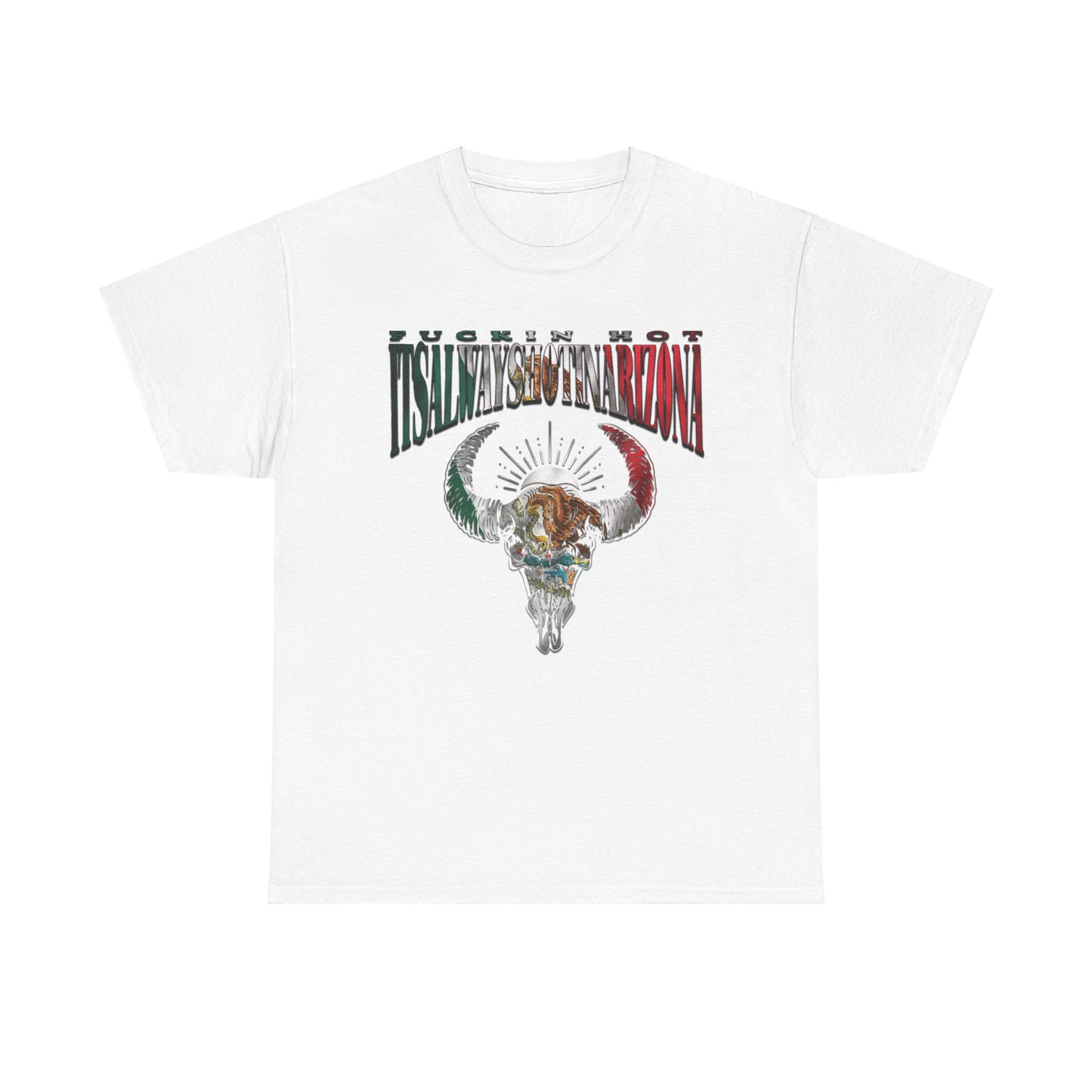 MEX Flag REP Unisex Heavy Cotton Tee