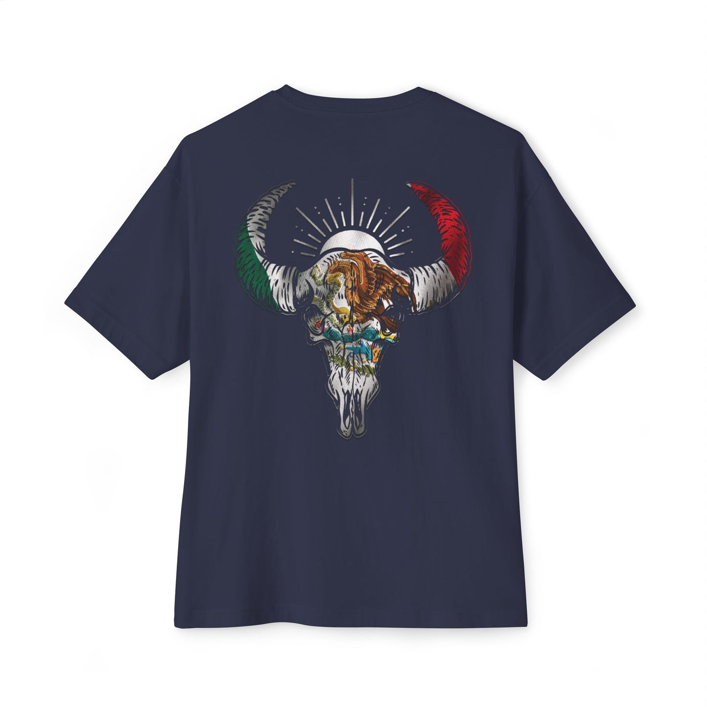 MEX Flag REP Unisex OVERSIZED Boxy Tee
