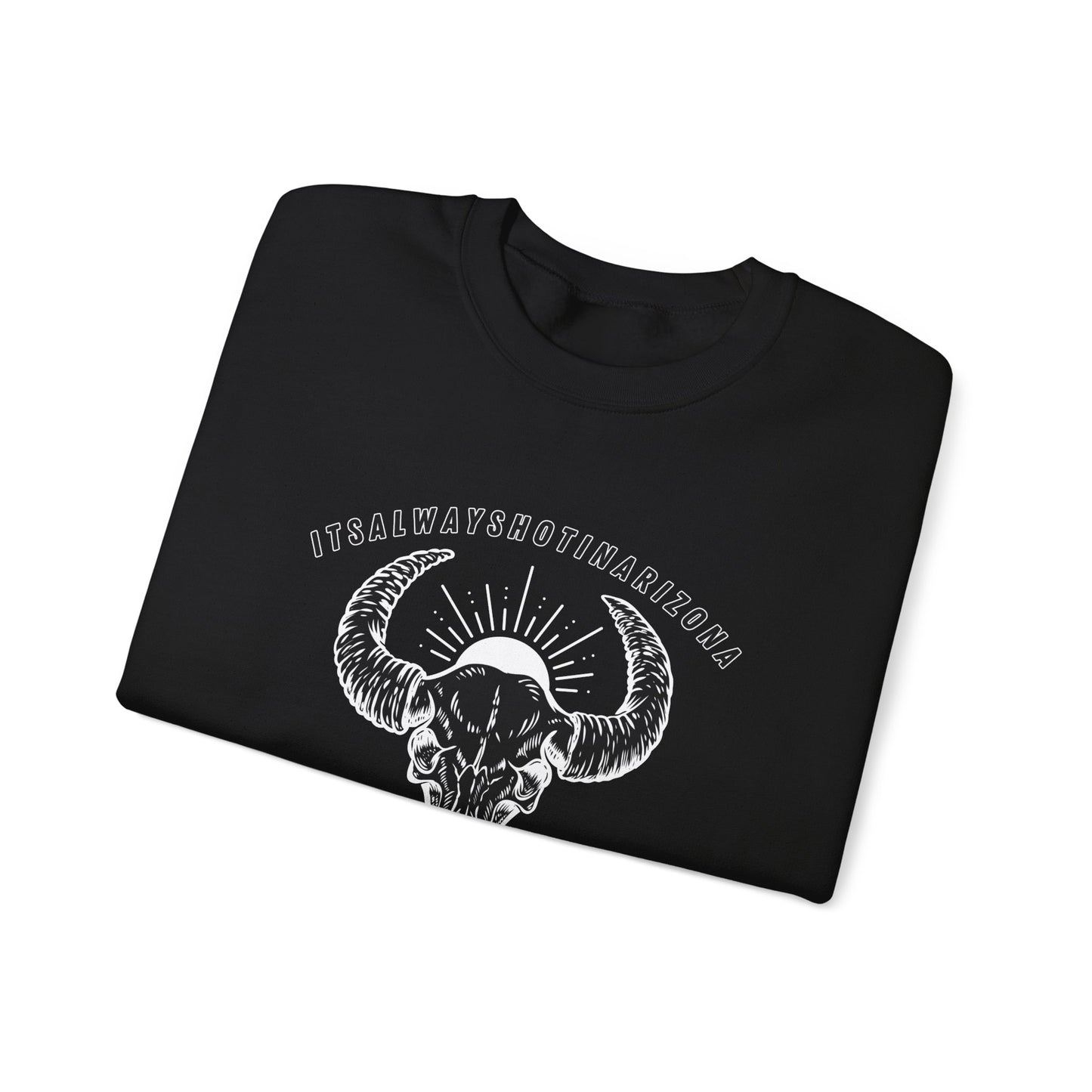 B/W Logo Unisex Heavy Blend™ Crewneck Sweatshirt