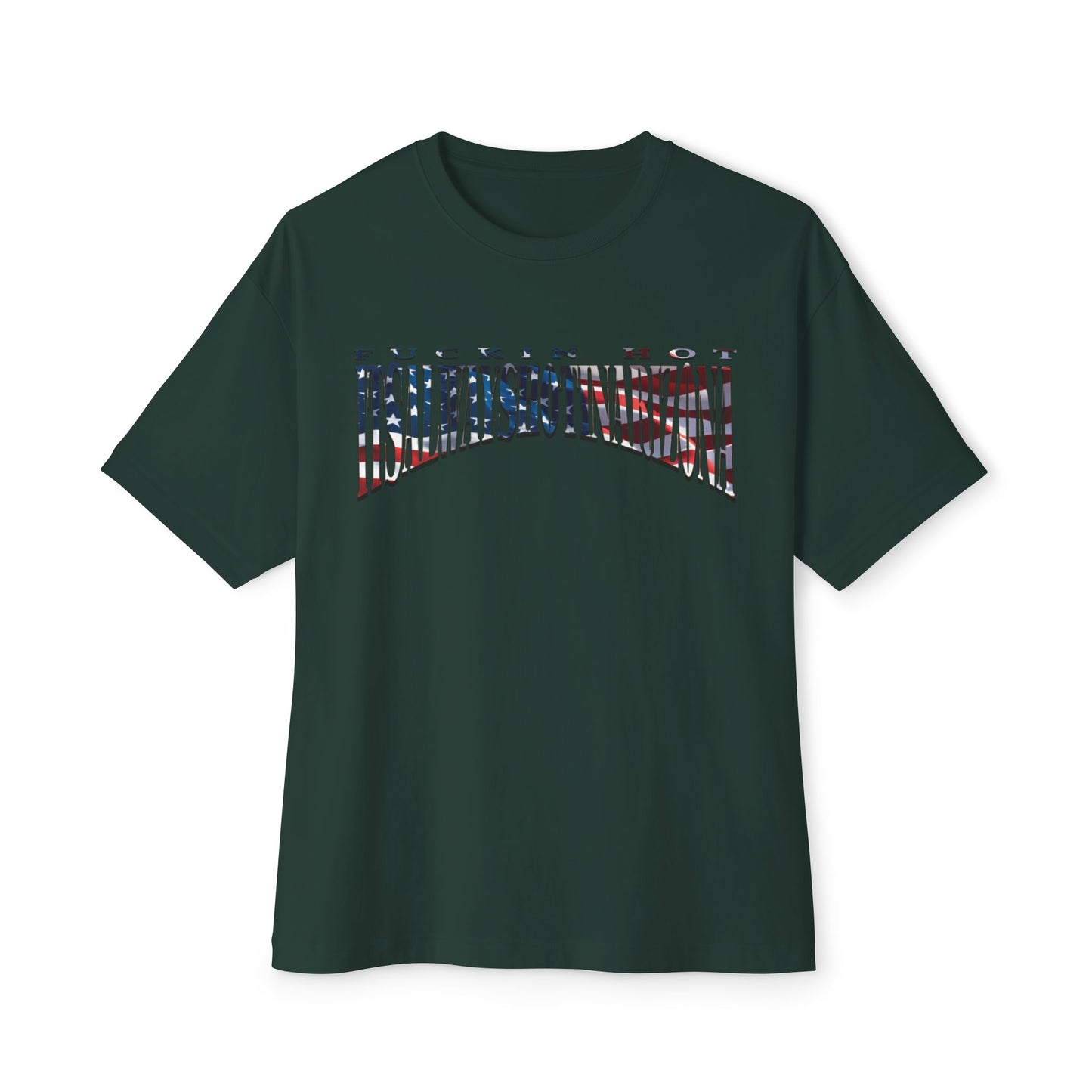 USA Flag REP Unisex OVERSIZED Boxy Tee
