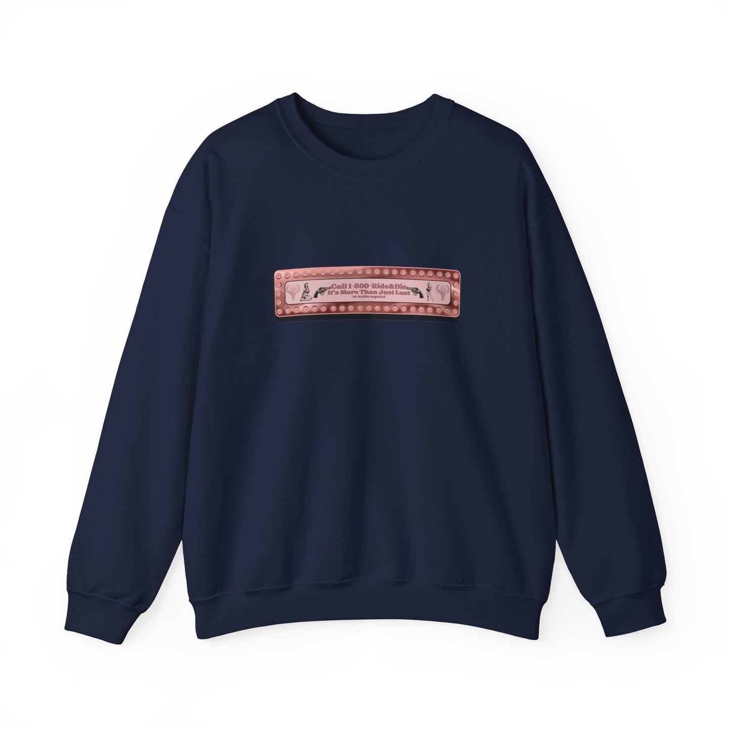 1(800) Ride & Die (Rose Gold) Unisex Heavy Blend™ Crewneck Sweatshirt