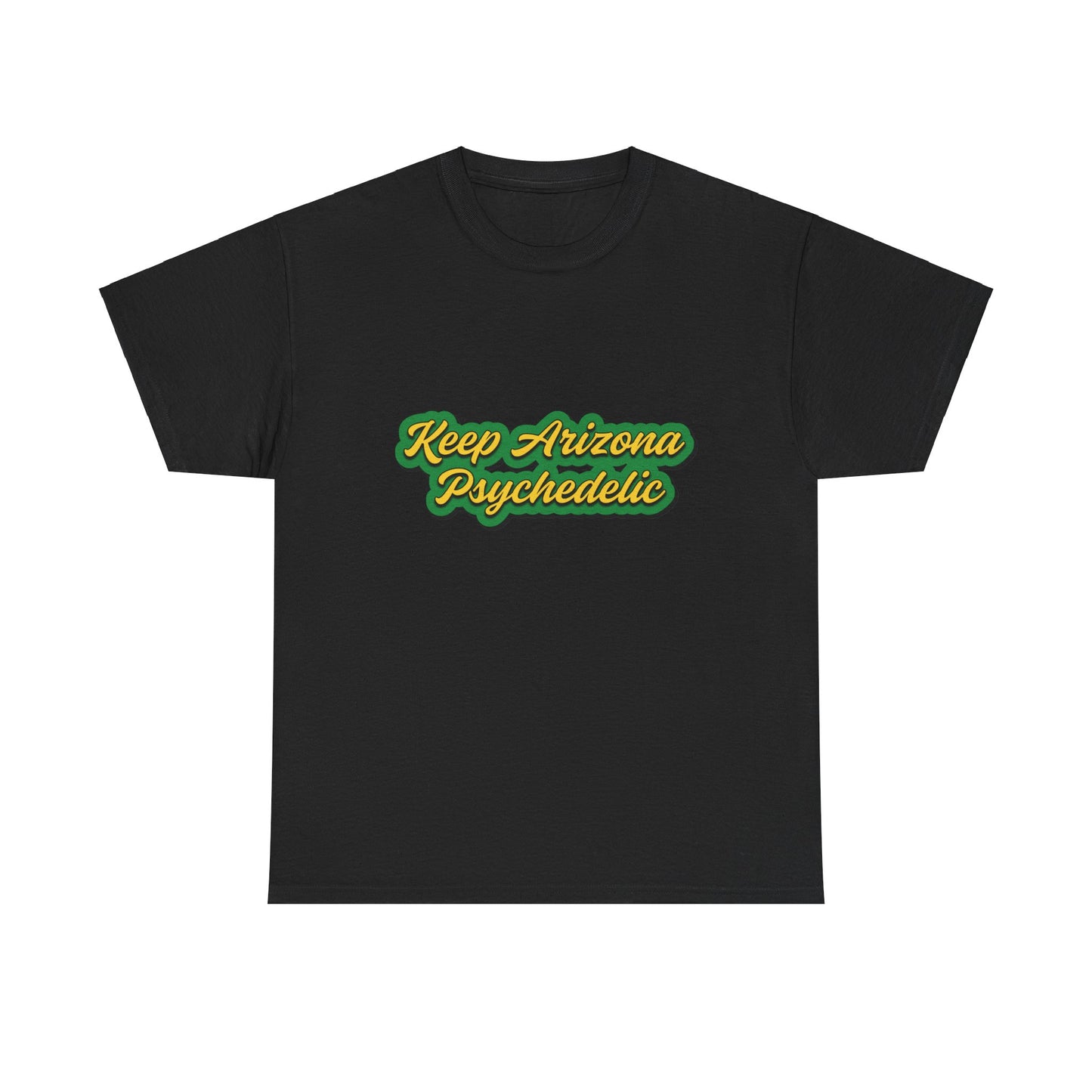 K.A.P (Green & Yellow) Unisex Heavy Cotton Tee