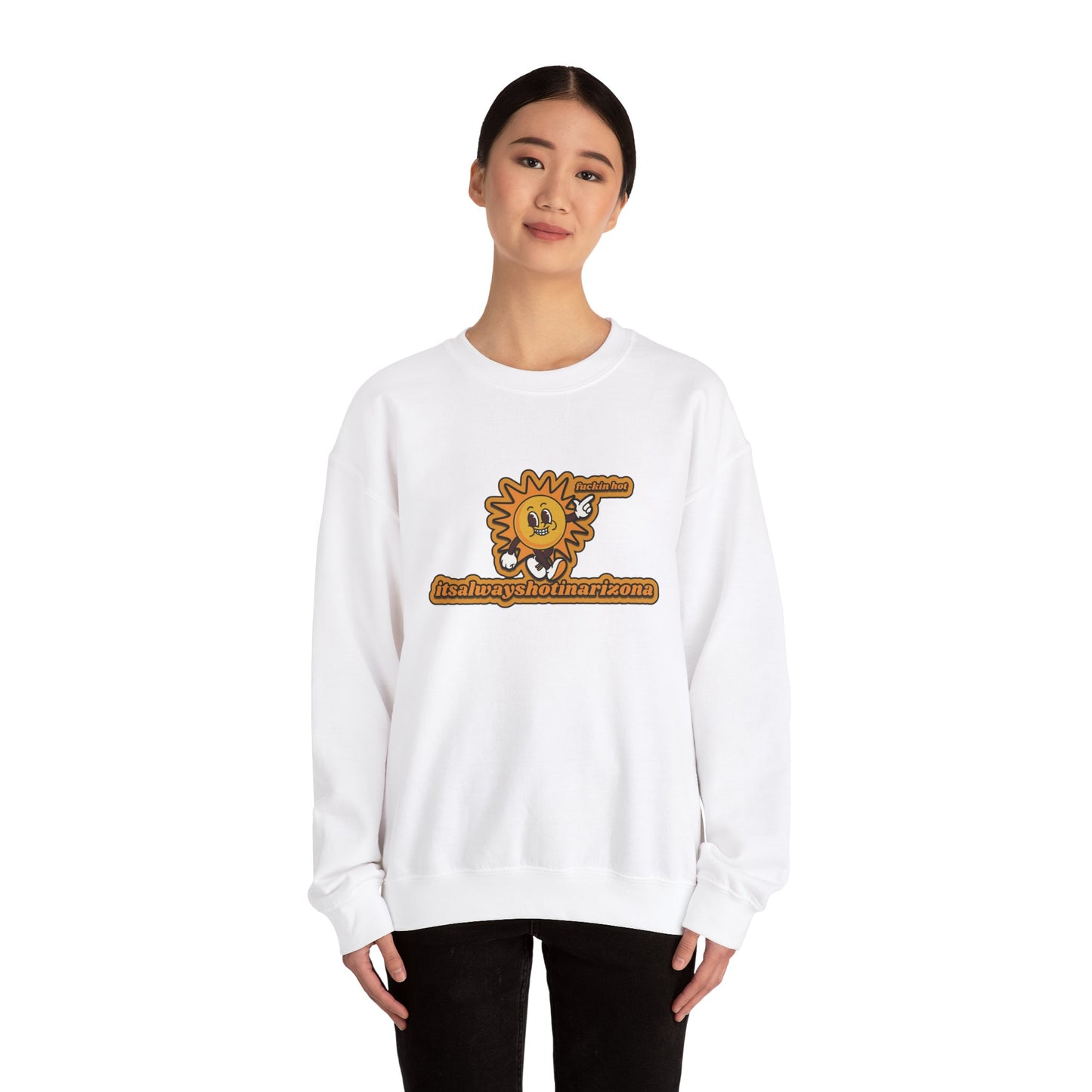 Sunshine Spritz Unisex Heavy Blend™ Crewneck Sweatshirt