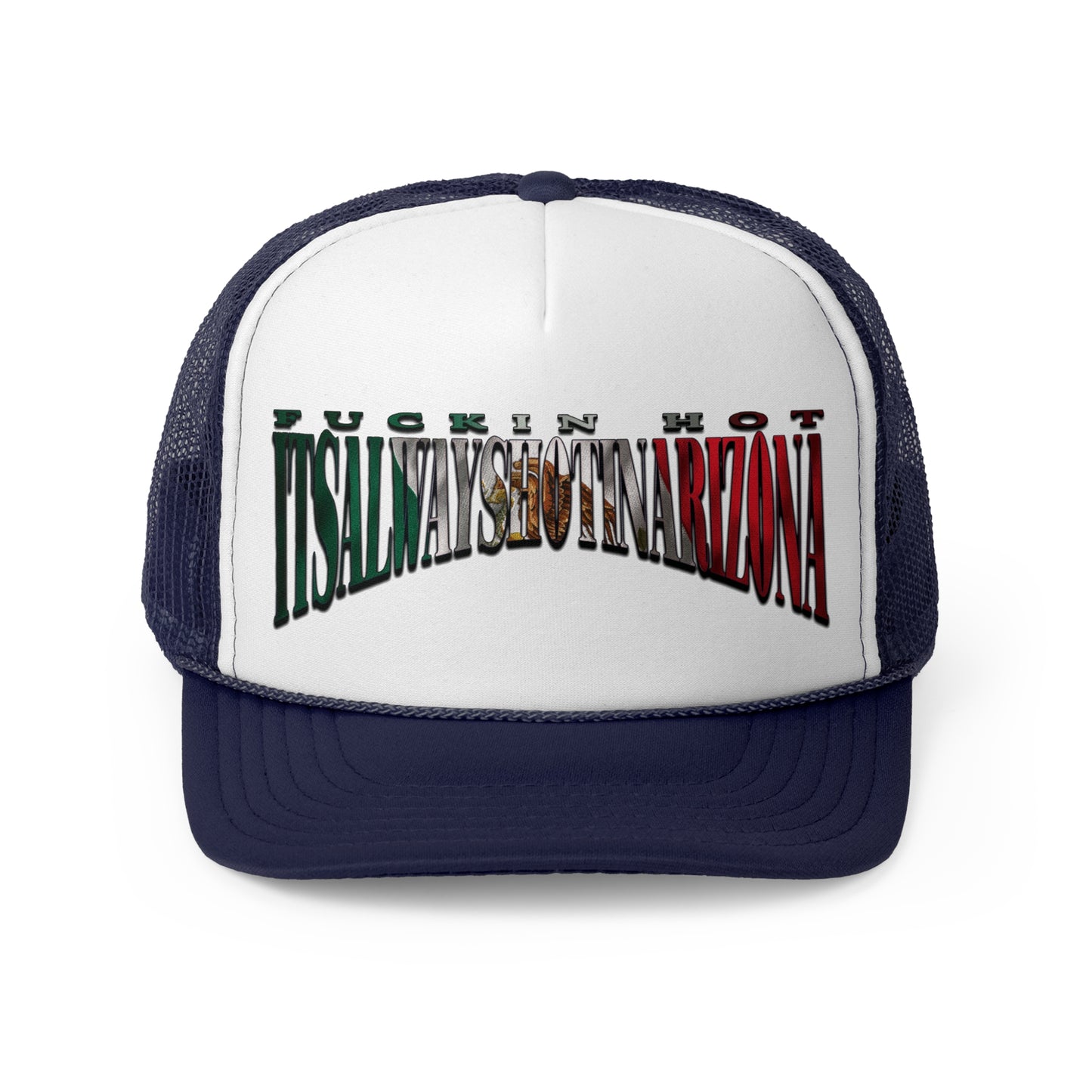 MEX Flag REP Trucker Caps