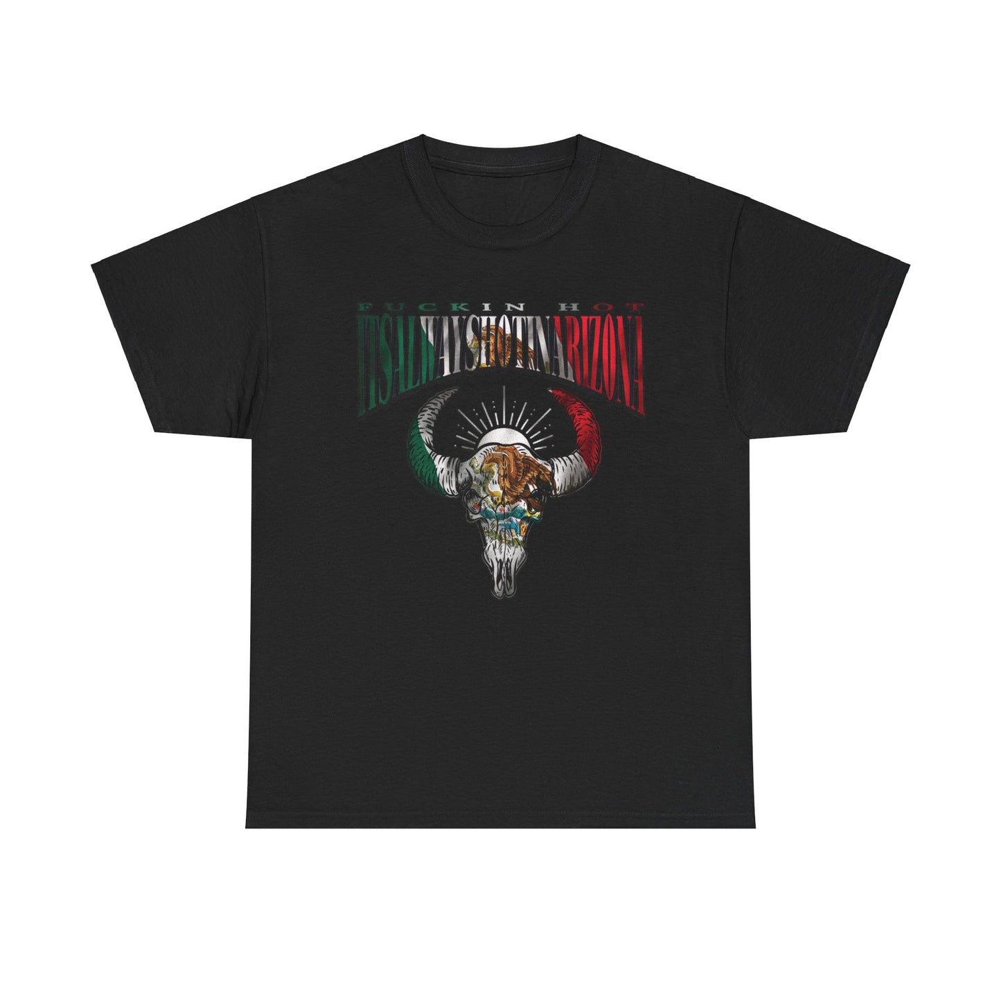 MEX Flag REP Unisex Heavy Cotton Tee