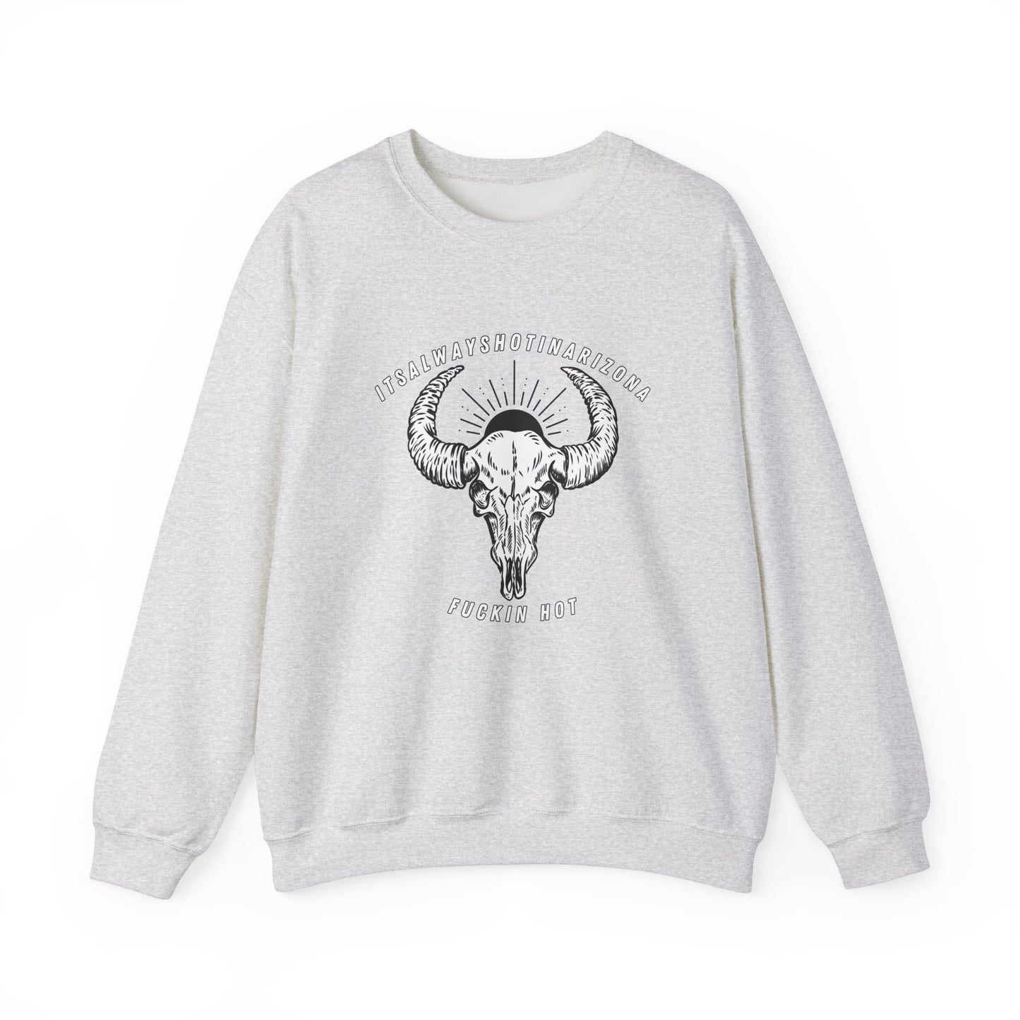 B/W Logo Unisex Heavy Blend™ Crewneck Sweatshirt