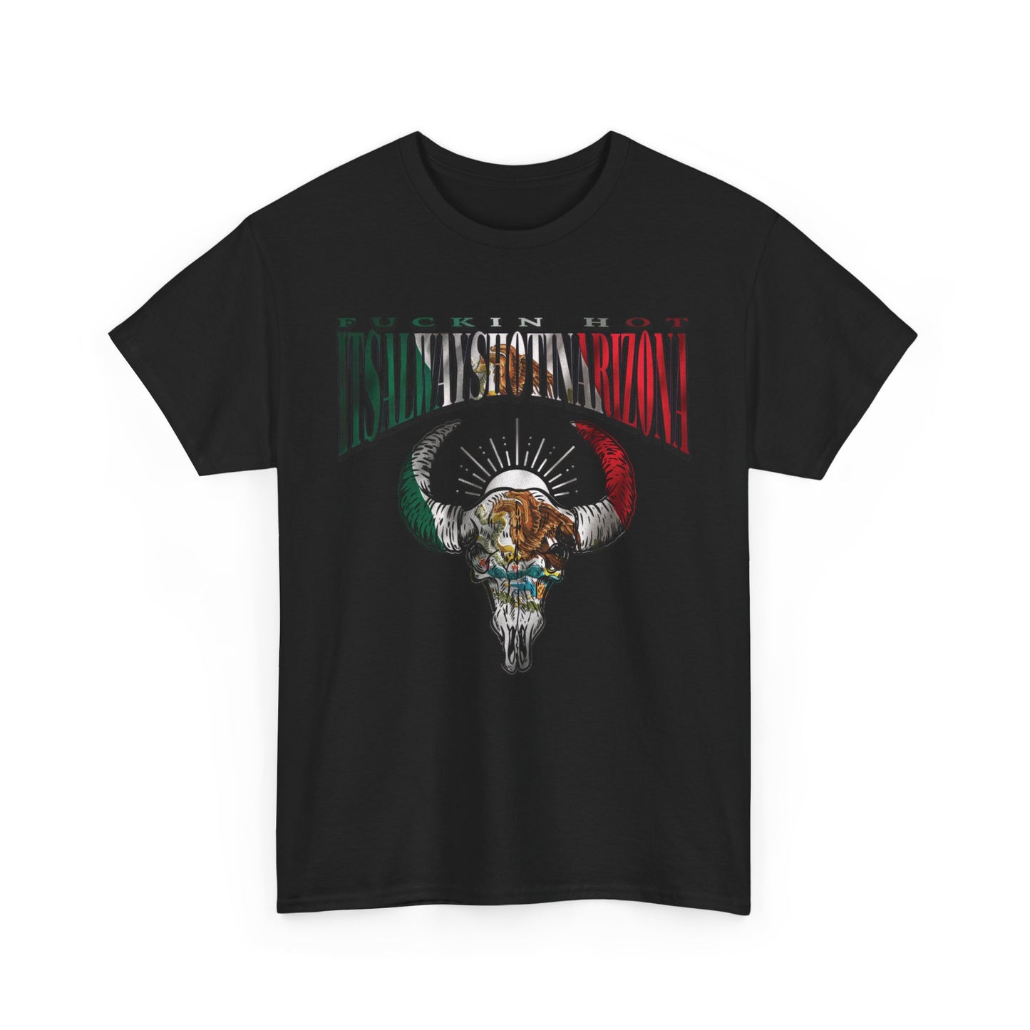 MEX Flag REP Unisex Heavy Cotton Tee