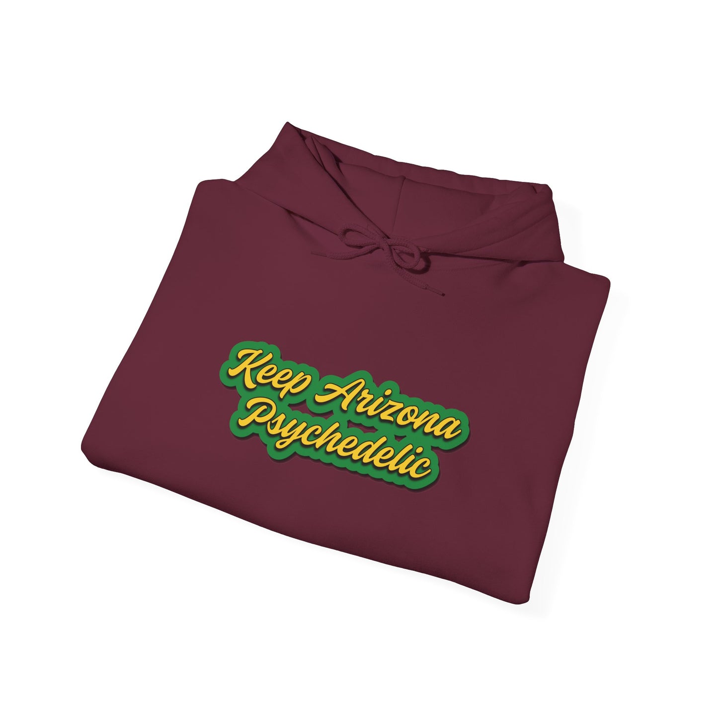 K.A.P (Green & Yellow) Unisex Heavy Blend™ Hooded Sweatshirt