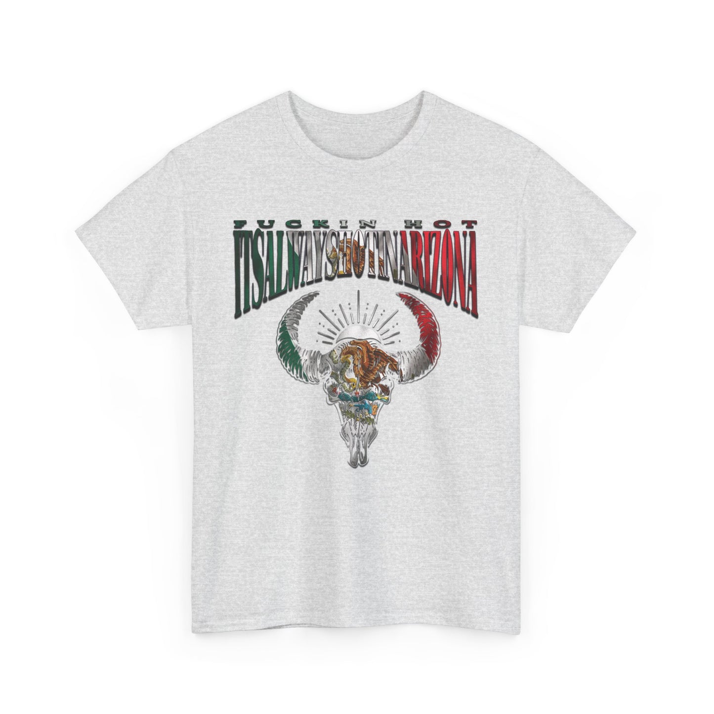 MEX Flag REP Unisex Heavy Cotton Tee