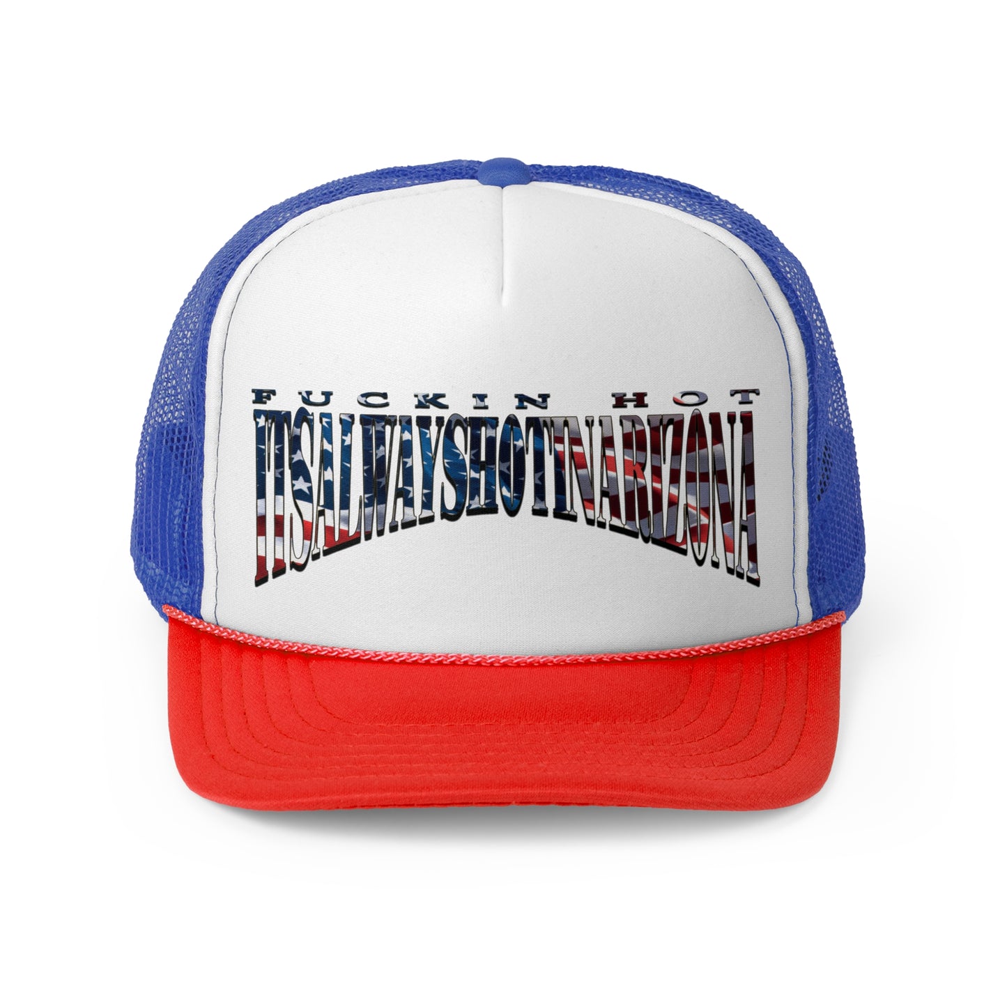 USA Flag REP Trucker Caps