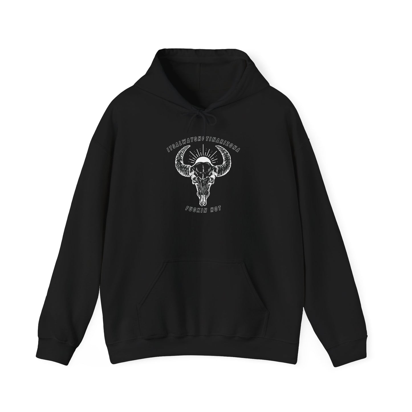 B/W Logo Unisex Heavy Blend™ Hooded Sweatshirt